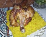 صورة لخطوة 9 من وصفة أرز بالخضار مع دجاج مشوي