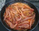 Foto del paso 4 de la receta: Fideos con conejo estofado y cocinados a mi manera, rápidos y económicos