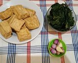 Foto langkah ke 1 dari resep Tahu isi daun singkong.