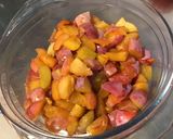Une image de l'étape 1 de Compote de prunes et pommes à l'orange.