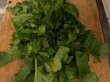 Spaghetti all’assassina 14 acciughe cime di rapa