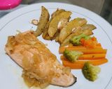 Foto langkah ke 5 dari resep 16. Baked Potato Wedges.
