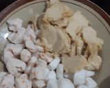 Foto langkah ke 2 dari resep Rebung asam manis vegetarian.