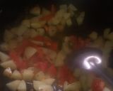 A picture of step 3 of Methi Aloo.