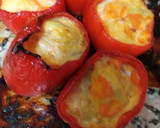 Foto del paso 5 de la receta: Pimientos rellenos de tortilla de patatas