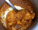 A picture of step 7 of Chicken Changezi Karhai.