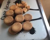 Une image de l'étape 1 de Cheesecake aux kiwis du jardin.