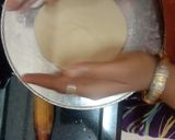 A picture of step 7 of Jowar Bhakri.
