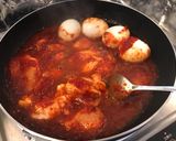 Foto langkah ke 5 dari resep Ayam & Telor Masak Habang (Balado).