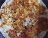 A picture of step 8 of Paneer tikka roll.