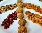 A picture of step 4 of Nuts and Seeds Laddu.