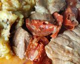 Une image de l'étape 7 de Sauté de porc au chorizo et miel au cookeo.