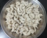 A picture of step 5 of Namkeen Kaju.