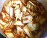 Hình bước làm 1 của món Canh kim chi thịt heo