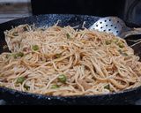 A picture of step 4 of Noodles recipe.