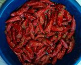 लाल मिर्च का आचार रेसिपी चरण 7 फोटो