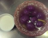 Hình bước làm 6 của món Chè trôi nước lá cẩm