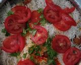 A picture of step 8 of Chicken biryani.