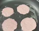 A picture of step 6 of Ube Pancakes.