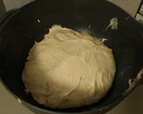 A picture of step 2 of Retarded Spelt Bread (with special kneads).