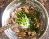 A picture of step 2 of Rajma curd salad.