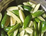 A picture of step 1 of Kadale Manoli Sukka.