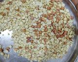 A picture of step 2 of Peanut jaggery chikki.