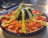 Une image de l'étape 7 de Salade surprise au poisson carottes tomates poireaux et pommes de terre.