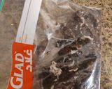 A picture of step 1 of Oreo rice crispes bar.