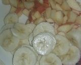 A picture of step 2 of Banana fruit custered.