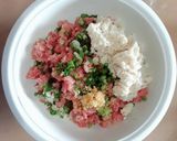 รูปขั้นตอนการทำที่ 2 ของ มีทบอล/พอร์คบอลในถ้วยผักกาดโรเมน STICKY MEATBALL (PORKBALLS) ROMAINE LETTUCE WRAPS