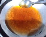 A picture of step 4 of Caramel Halwah.