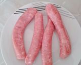 Foto del paso 9 de la receta Chipirones rellenos de sobrasada con albóndigas de pollo