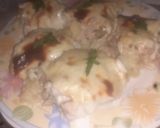 صورة لخطوة 6 من وصفة غراتان البطاطا واسكالوب بالبشاميل 😍😋