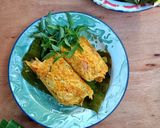 Foto langkah ke 5 dari resep Pepes Tahu Udang.