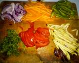 Vegetable stir fry recipe step 2 photo