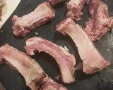 A picture of step 3 of Rib, Chicken, and Vegetable Soup.