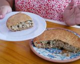 Foto del paso 5 de la receta: Tarta de pollo con masa casera