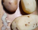 Gambar langkah 1 resipi Potato au gratin.