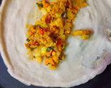 A picture of step 6 of South Indian Thali (Dosa).