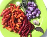Foto langkah ke 2 dari resep Sambal setan terasi tahan lama (untuk stock).