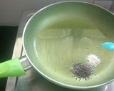 A picture of step 1 of Green Chana Sabji.