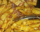A picture of step 3 of Spicy fried yam.