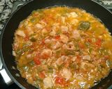 Foto del paso 2 de la receta Arroz con bacalao y pollo, súper rápido