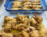 A picture of step 7 of Coptycat Wingstop Lemon Pepper Wings.