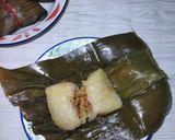 Foto langkah ke 5 dari resep Bacang Ketan Isi Ayam.