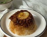 Foto langkah ke 4 dari resep Nasi Tim Ayam.