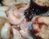 A picture of step 8 of Pears and Pork.