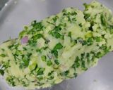 A picture of step 6 of Sweet potato and spinach pattice.