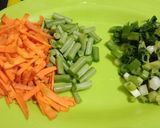 Foto langkah ke 3 dari resep Tumis Buncis Wortel Soun Simple.
